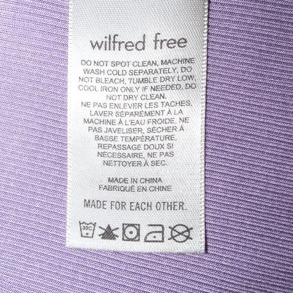 Wilfred Free | Aritzia Ribbed Tank Midi Dress in Lilac Purple | Size Small - Picture 8 of 11
